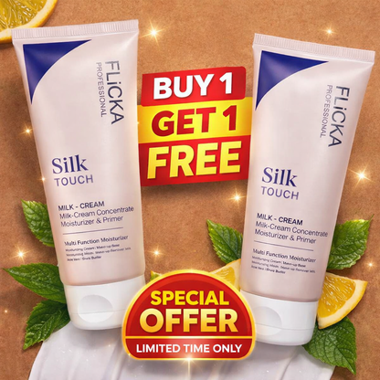 Flicka Silk Touch l Moisturiser + Primer + Sunscreen  l  Buy 1 Get 1 Free