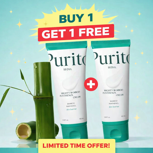 Purito Mighty Bamboo Panthenol Cream Buy 1 Get 1 Free
