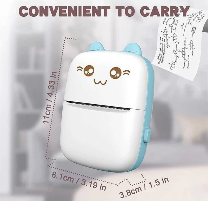 Portable Mini Bluetooth WiFi Printer