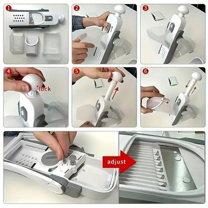 Multifunctional slicer cutter