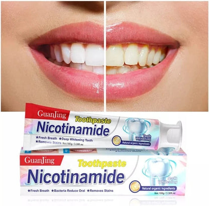 Nicotinamide Whitening Toothpaste | Buy 1 Get 1 Free