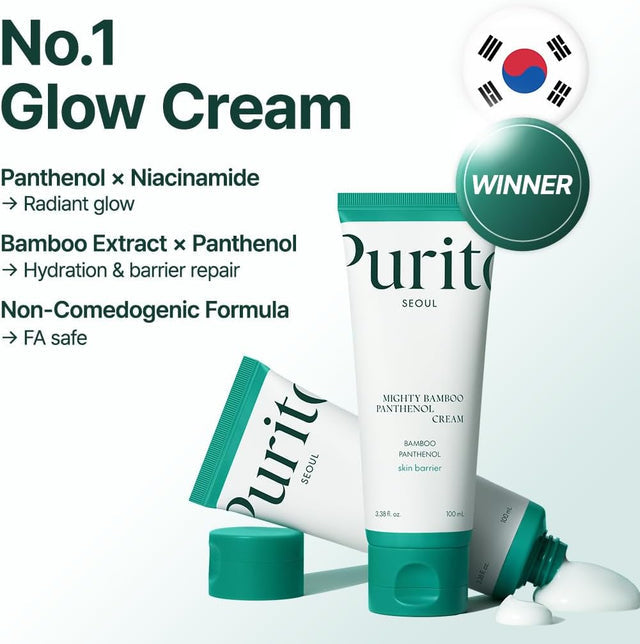 Purito Mighty Bamboo Panthenol Cream Buy 1 Get 1 Free