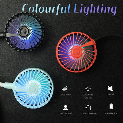 Rechargeable Neck Fan