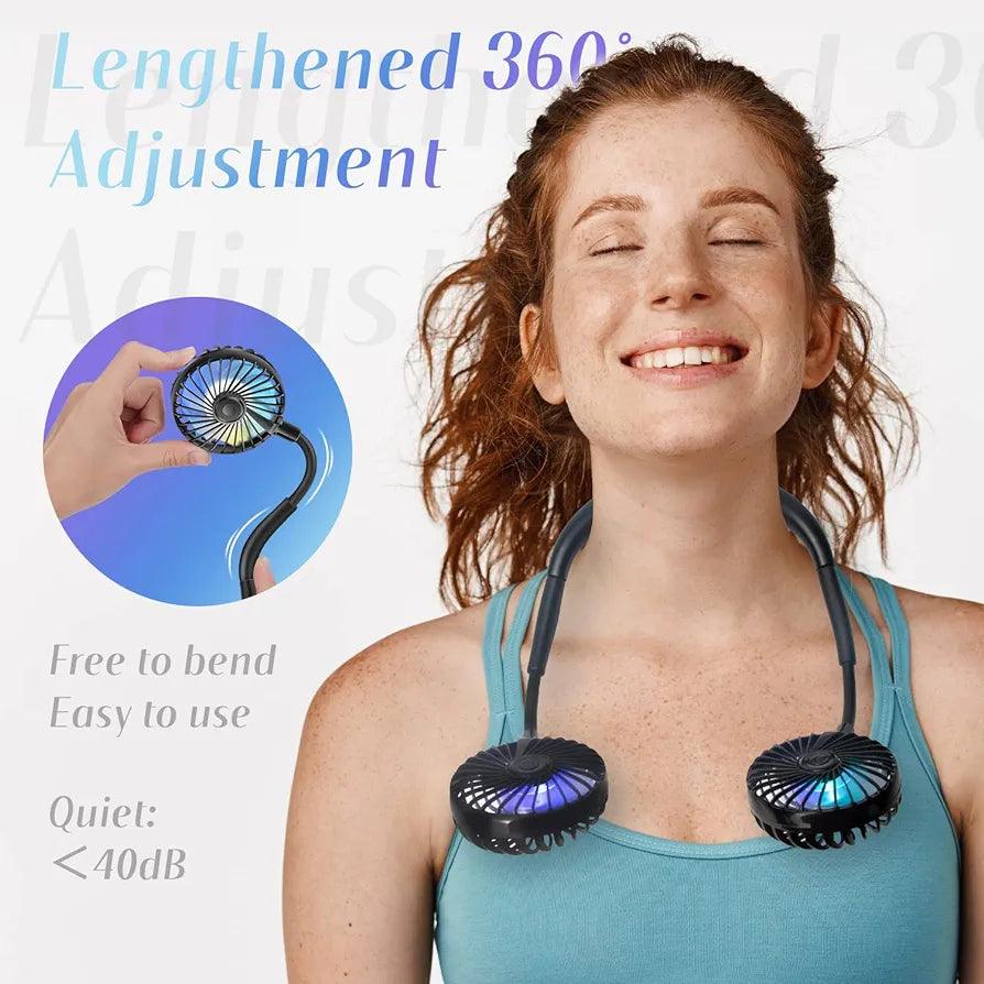 Rechargeable Neck Fan