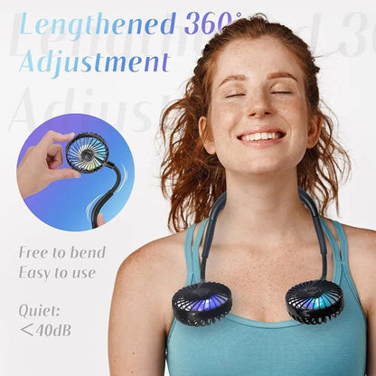 Rechargeable Neck Fan