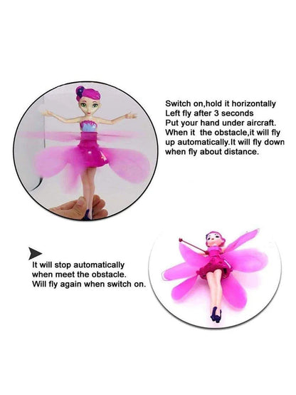 Unbreakable Rechargeable Flying Fairy Princess Doll