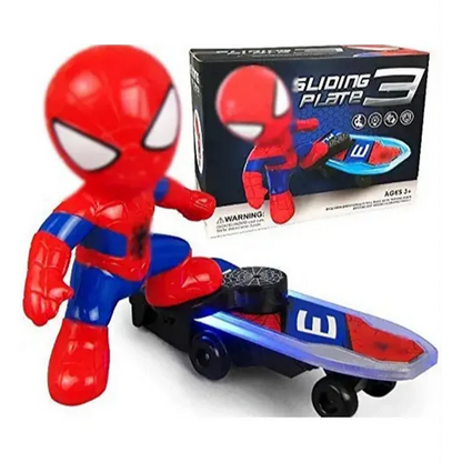 Spider-Man Electric Stunt Scooter & Skateboard
