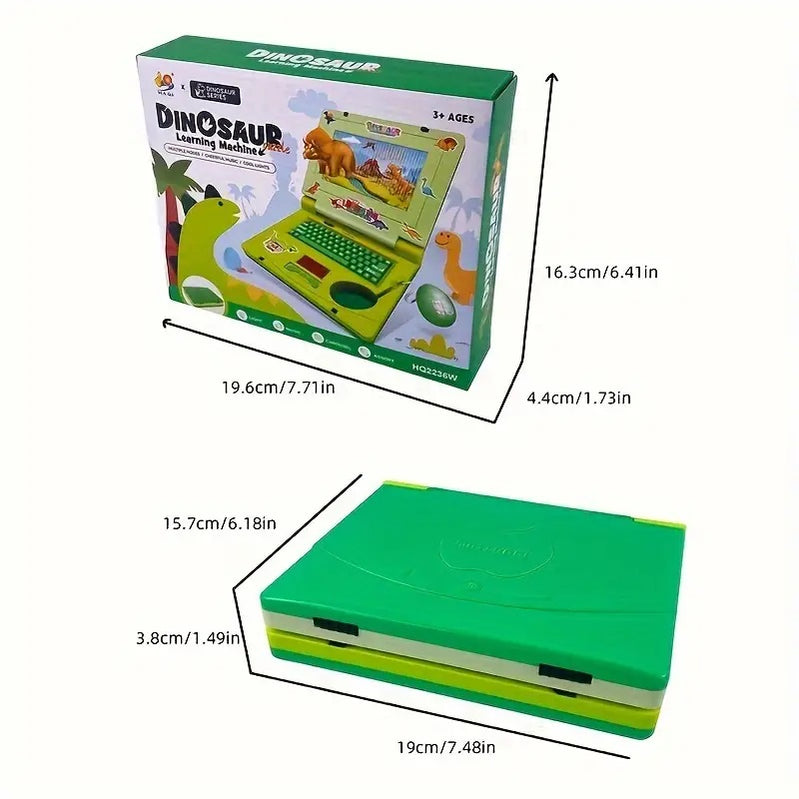 Dinosaur Musical&Learning Toy Laptop For Kids